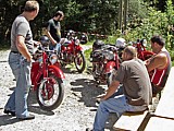 Moto Guzzi Treffen 2009 auf dem Glaubenberg - mit Reto, Hampi und Tneli